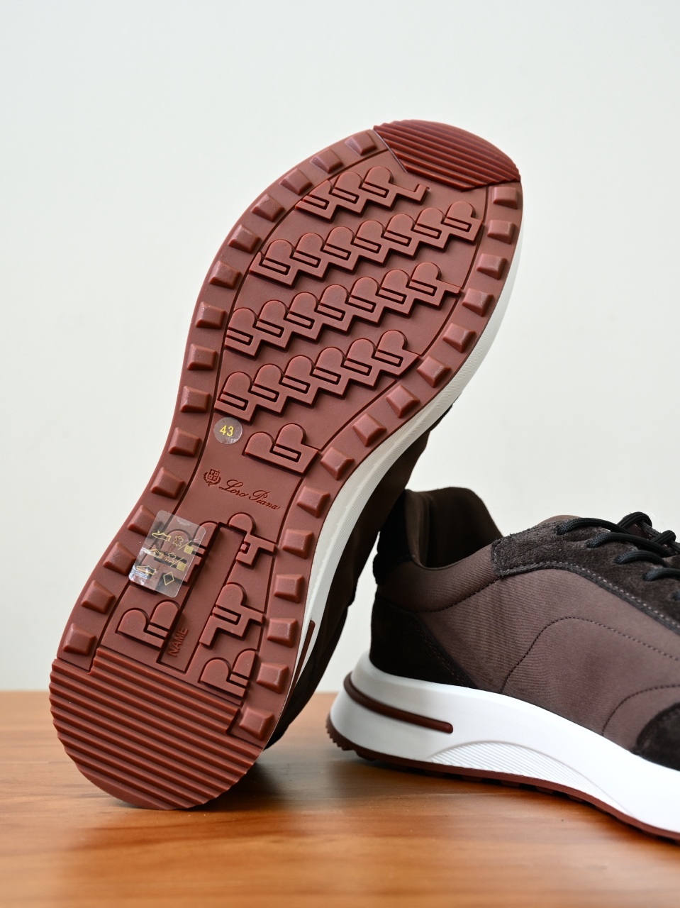 （Fleece insoles）LP Loro Piana Week End Walk Low-top Comfortable and casual Men's Shoes-LP2643-C0