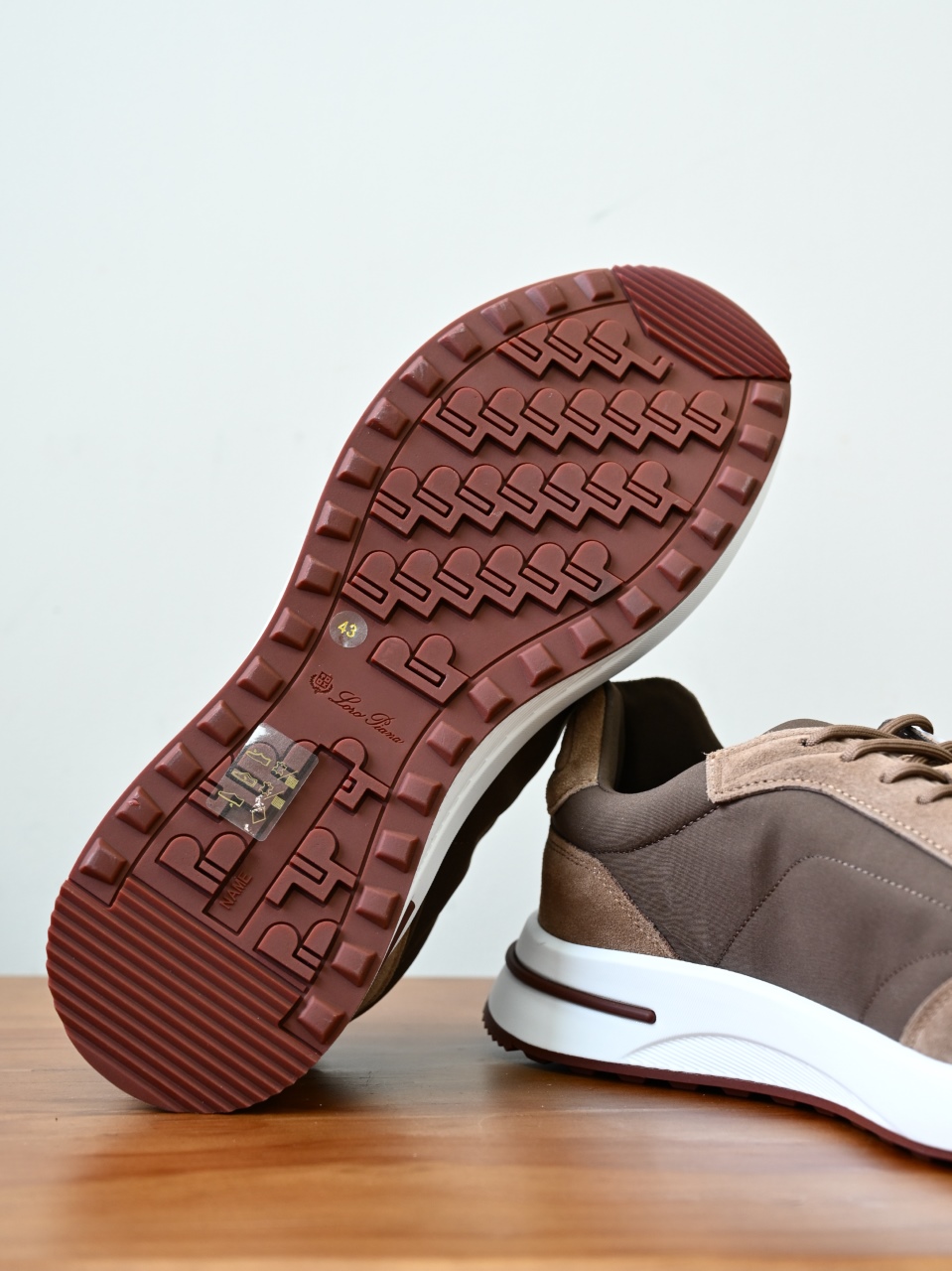 （Fleece insoles）LP Loro Piana Week End Walk Low-top Comfortable and casual Men's Shoes-LP2643-C0