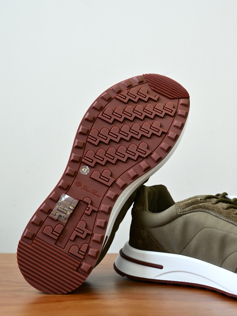 （Fleece insoles）LP Loro Piana Week End Walk Low-top Comfortable and casual Men's Shoes-LP2643-C0