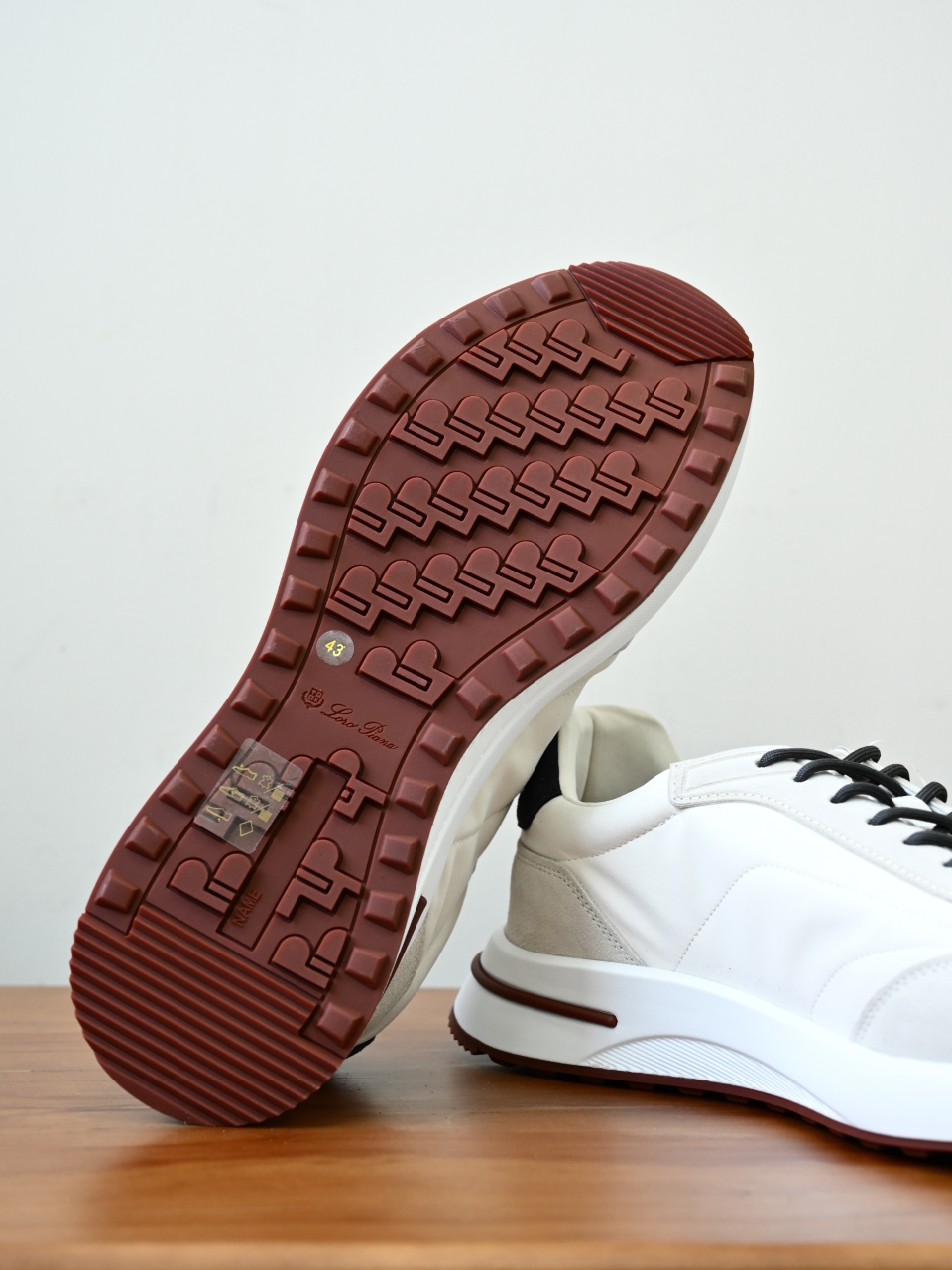 （Fleece insoles）LP Loro Piana Week End Walk Low-top Comfortable and casual Men's Shoes-LP2643-C0