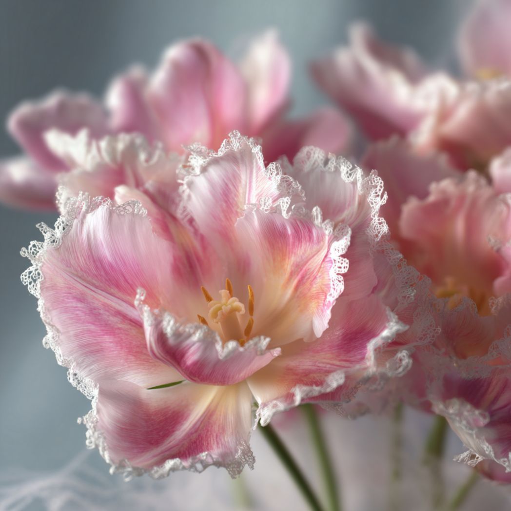 Fringed Tulip Bulbs – Pink, Spring-Flowering 10 Seeds