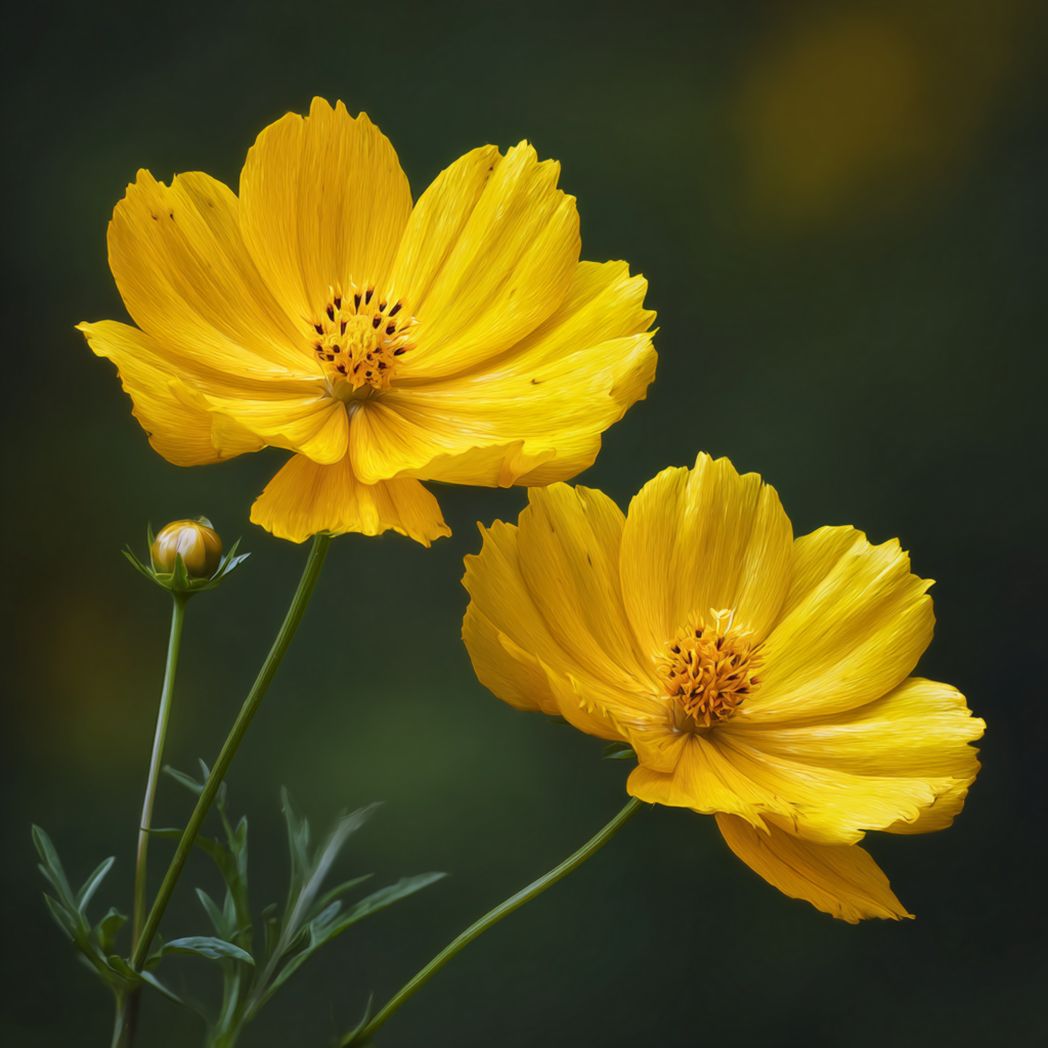 Yellow Cosmos Flower Seeds – 100 Seeds