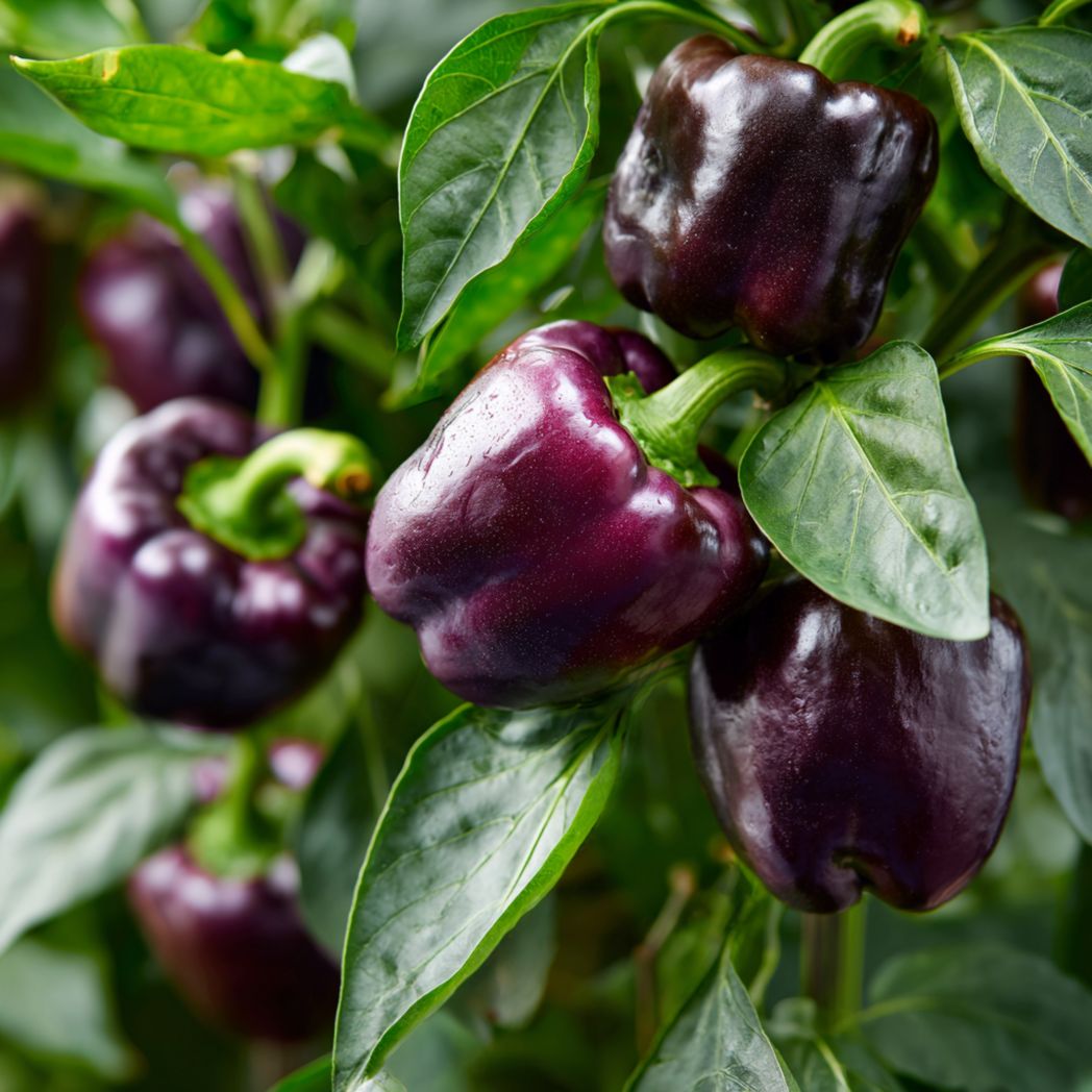 Purple Bell Pepper Seeds – 50 Seeds