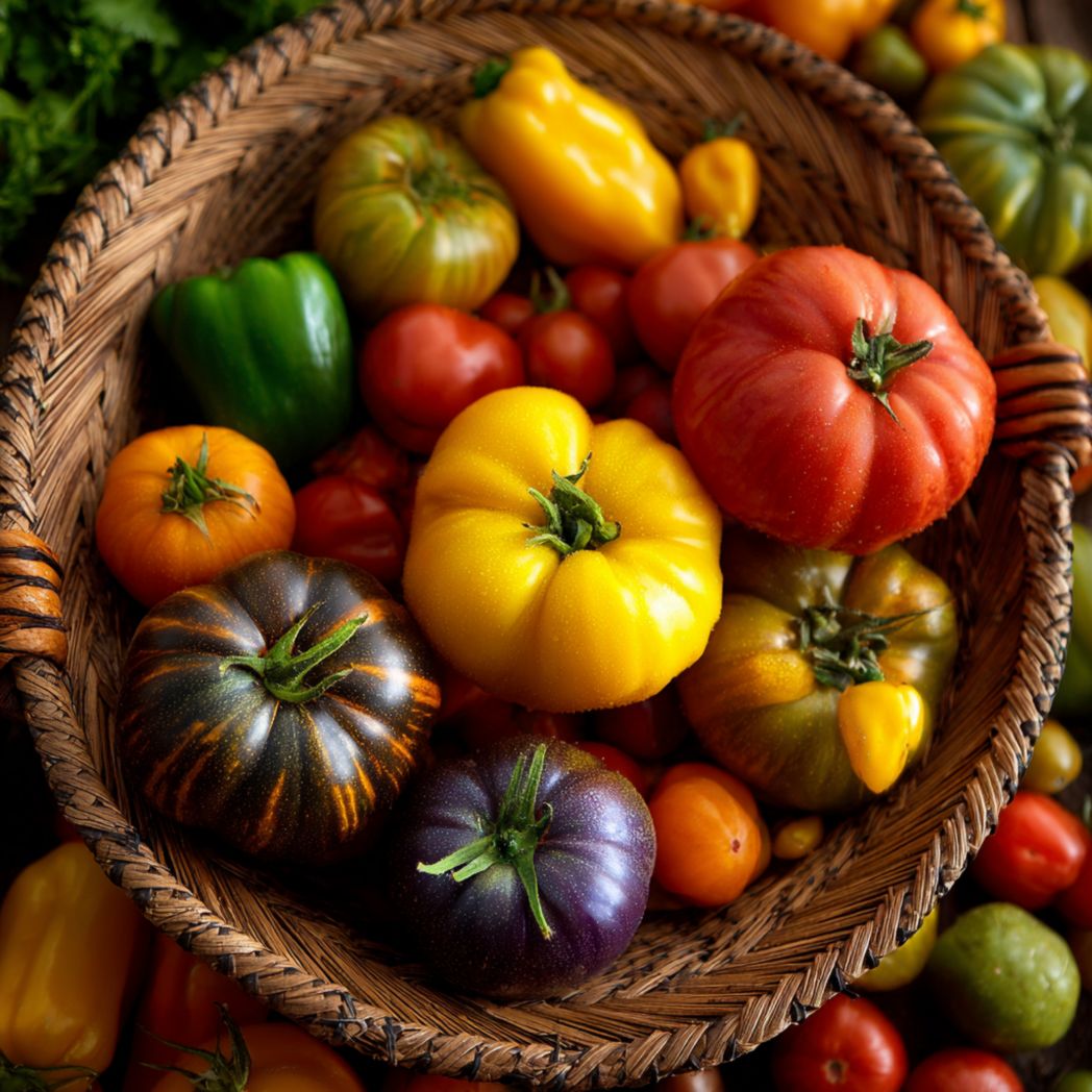 Heirloom Tomato Seeds – Mixed Colors, 100 Seeds