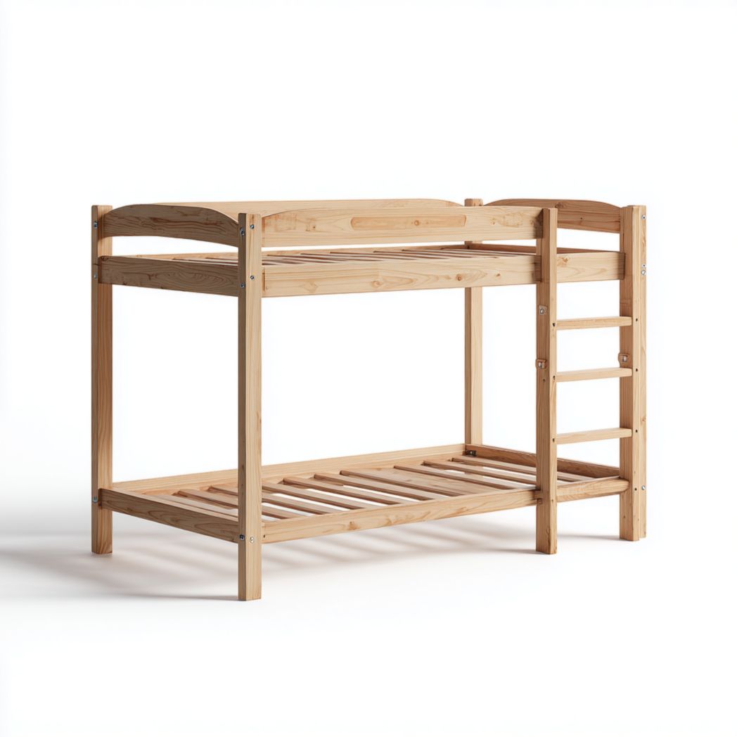 Lit superposé en bois massif-Mcg Furniture