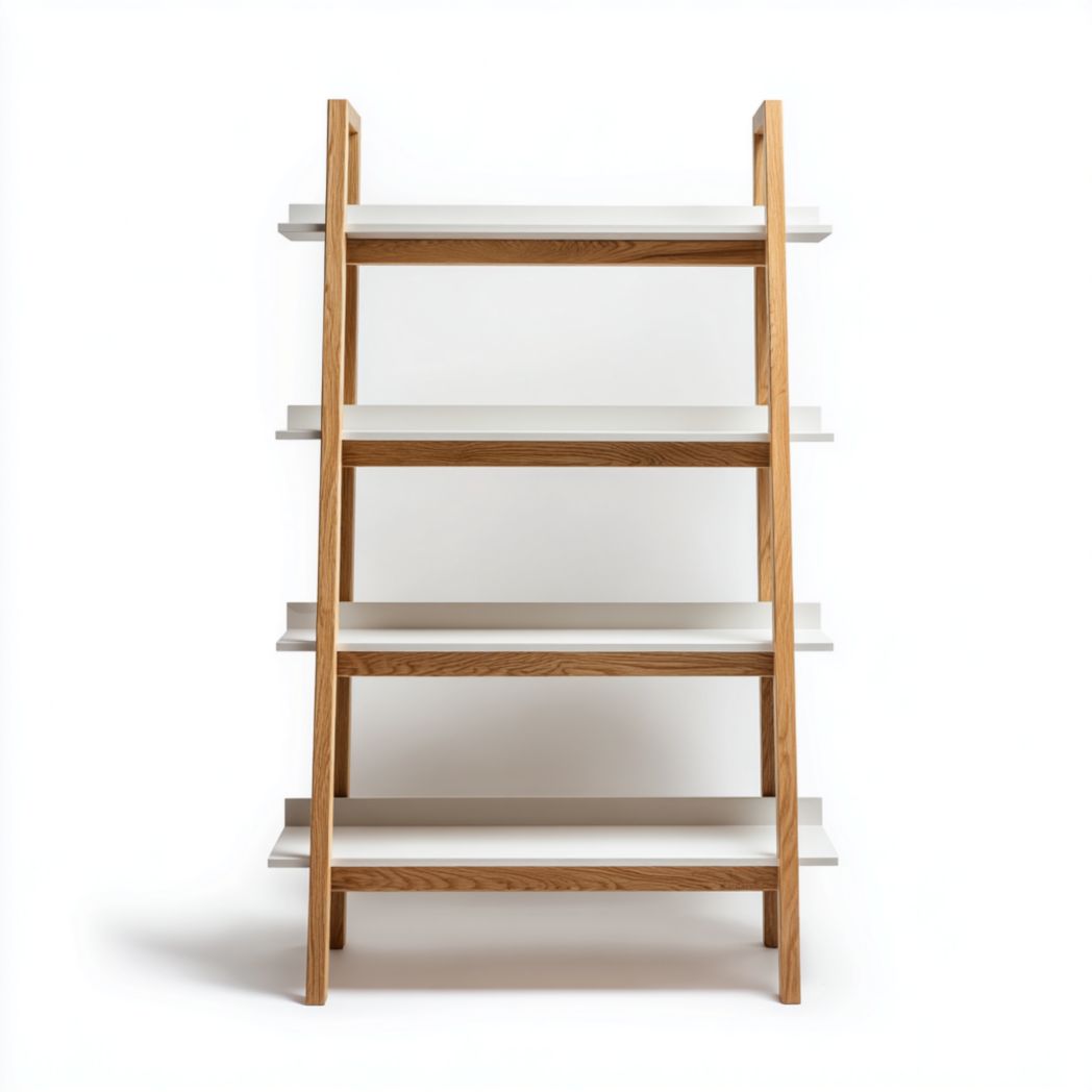 Étagère échelle en bois et blanc-Home Wood Home