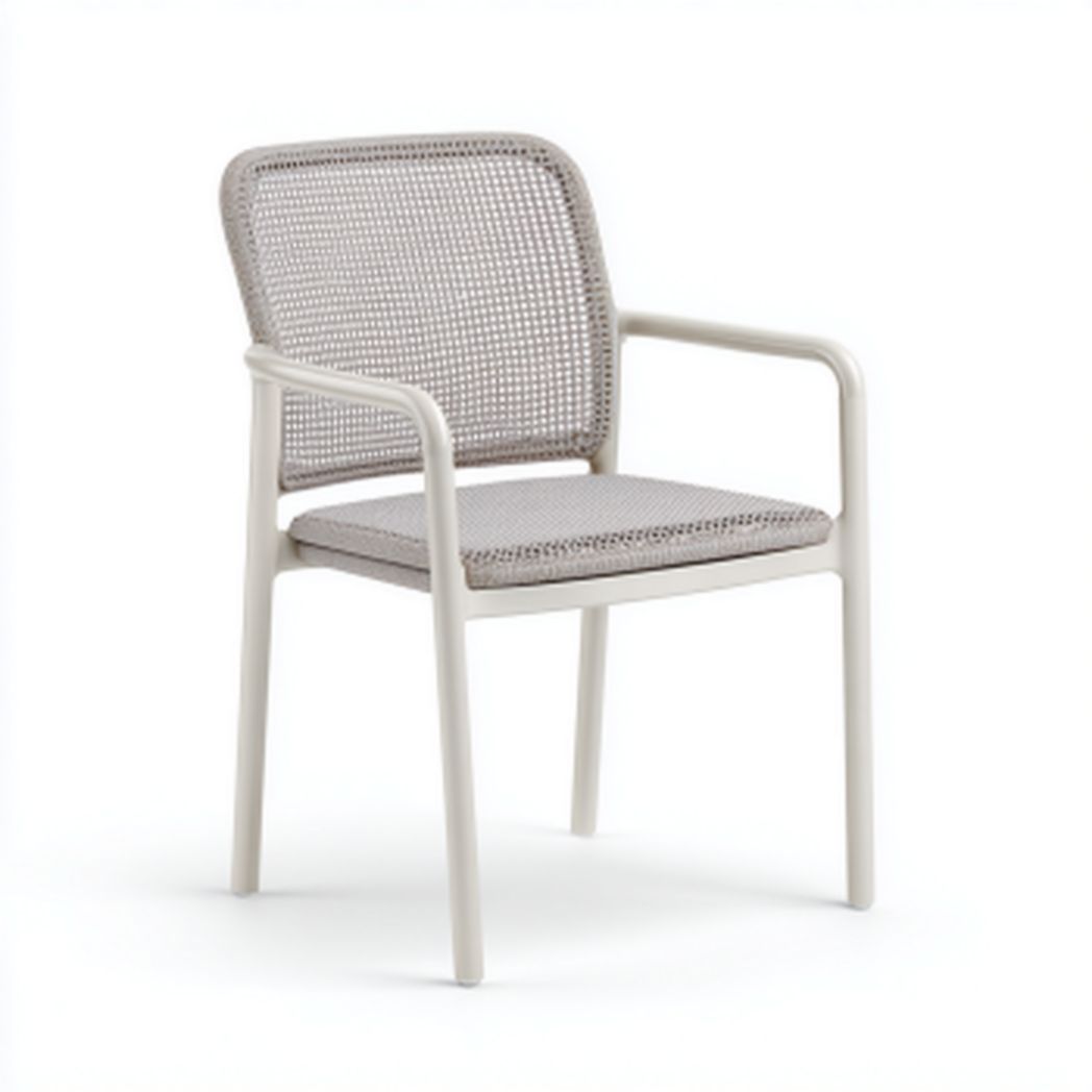 Chaise de jardin en aluminium et rotin-Pinnacle Furniture