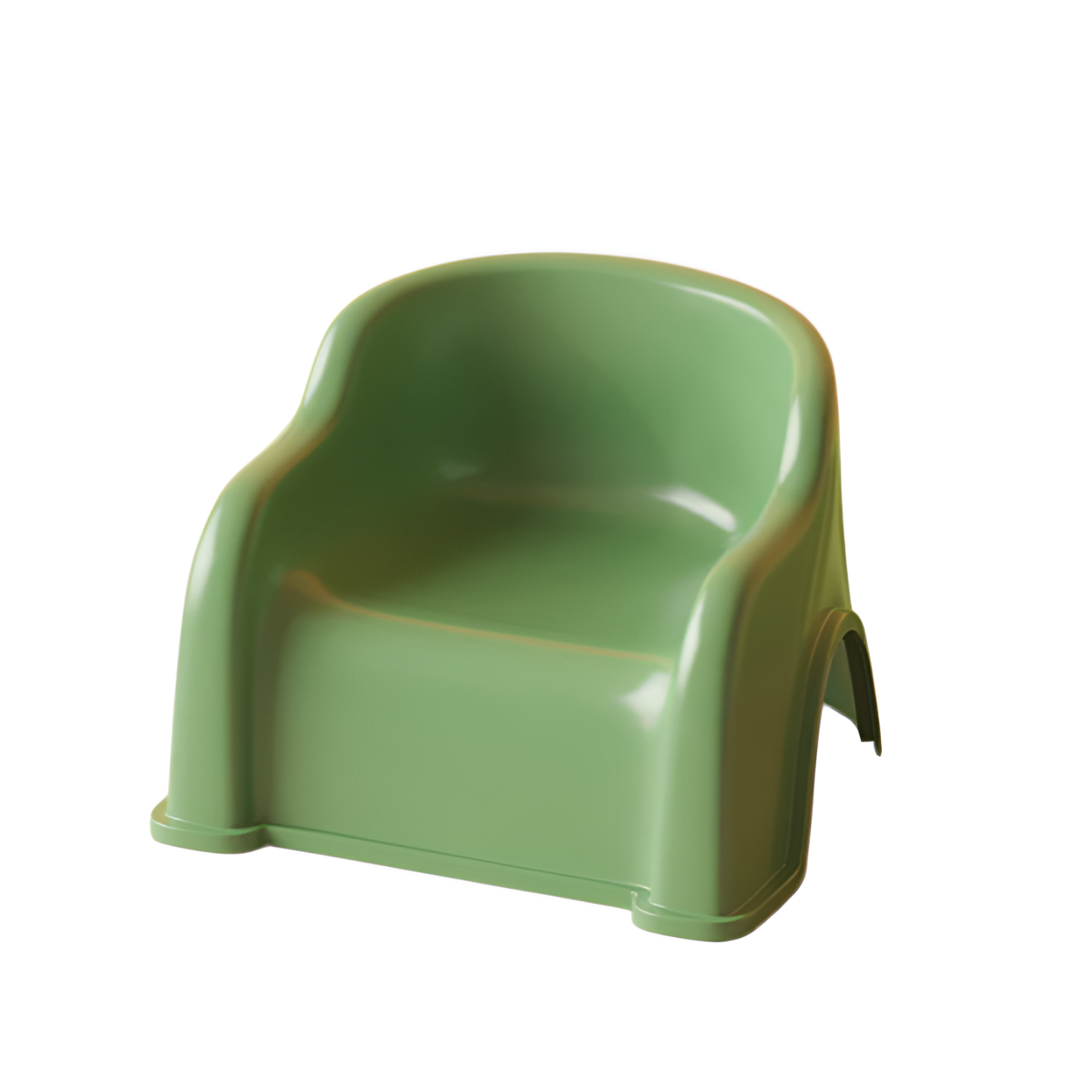 Children's plastic stool home baby back chair baby stool small chair bathroom anti-slip anti-fall be