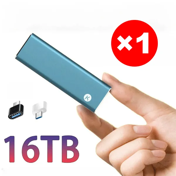 Profi Externe SSD 16TB Dresden-Technologie✨USB 3.2 Gen 2 mit 2000 MB/s