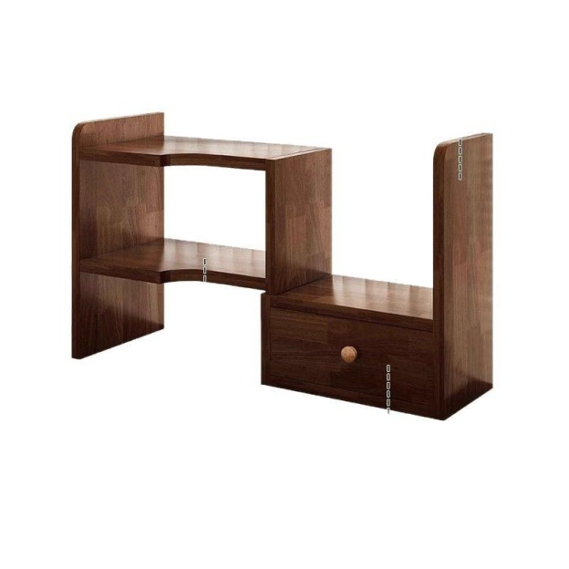 Bookshelf desktop storage rack workstation storage rack home table corner bookcase student dormitory