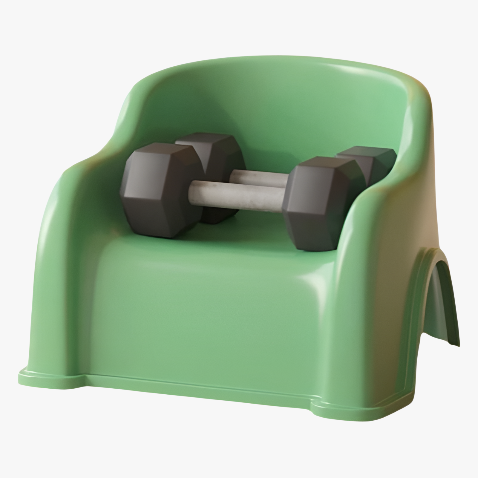 Children's plastic stool home baby back chair baby stool small chair bathroom anti-slip anti-fall be