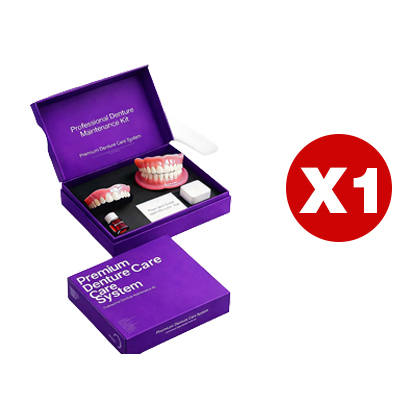 Polecany przez dentystów zestaw do czyszczenia i pielęgnacji protez