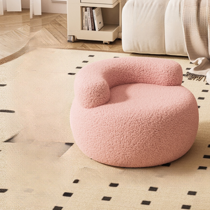 Domowy, wielofunkcyjny, niski, okrągły stołek do kanapy