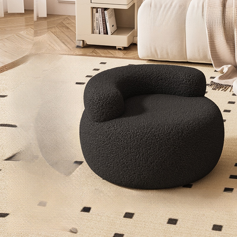 Domowy, wielofunkcyjny, niski, okrągły stołek do kanapy