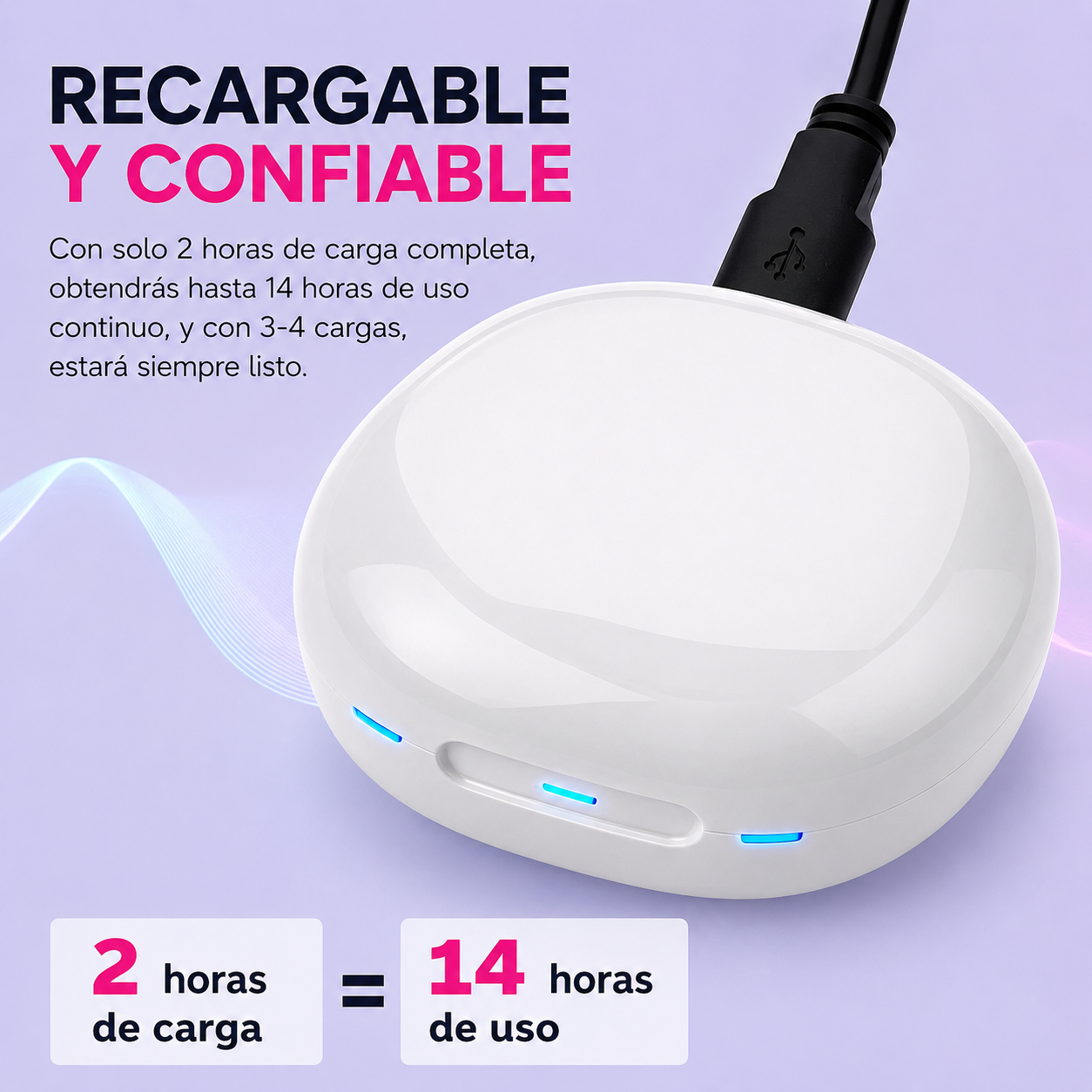 👂✨ SIEMENS JH-A39 Recargables • Aprobados por la FDA ✅ 🔋 Batería de larga duración + estuche de carga USB