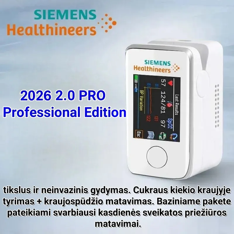 Gimtoji technologija: neinvazinis gliukozės matuoklis be skausmo