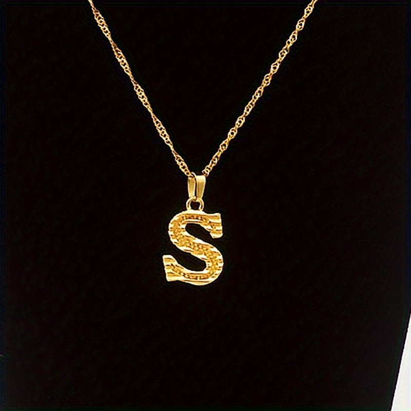 🎁 50% sleva na všechny produkty !🌌Zlaté iniciály A-Z přívěsek náhrdelník🌙