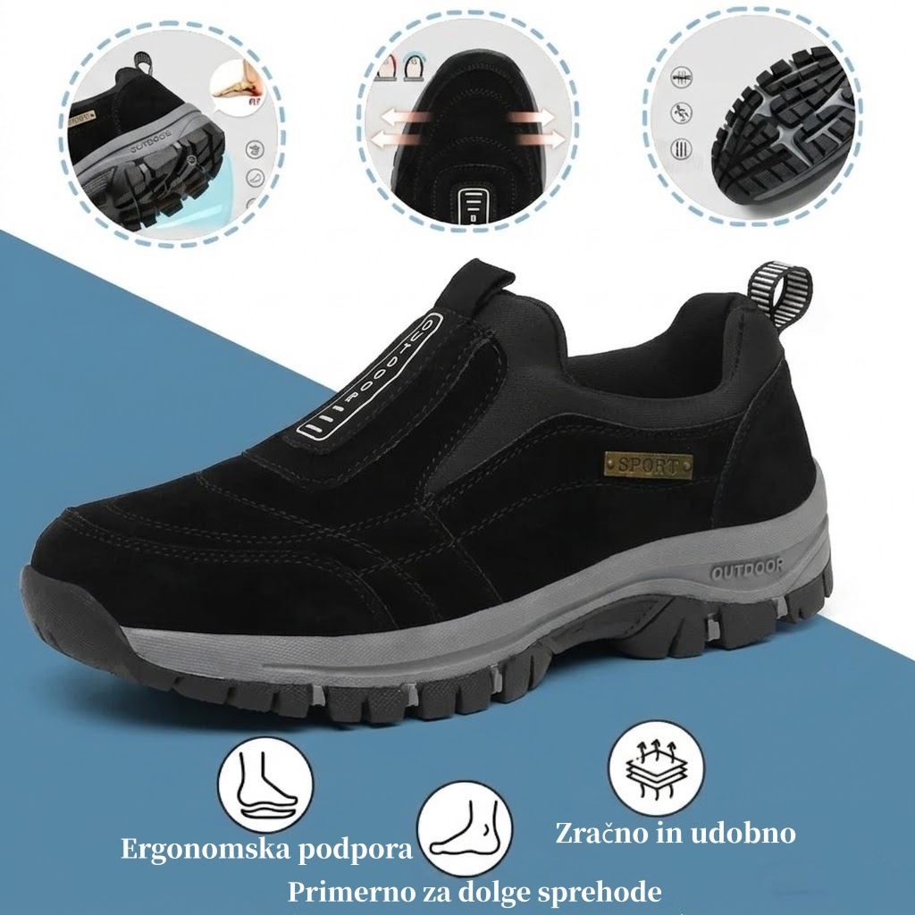 🔴Visokokakovostni čevlji iz semiša🦶Blajšajo bolečine v stopalih in plantarni fasciitis - Vodoodporni in nedrseči✅Celoten izbor velikosti