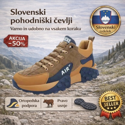 🔥Zadnji dan! 50 % popust! ⏰Ergonomsko oblikovani čevlji za prosti čas ✅ Mehki in udobni, z odlično oporo🦶 Učinkovito lajšajo bolečine v stopalih