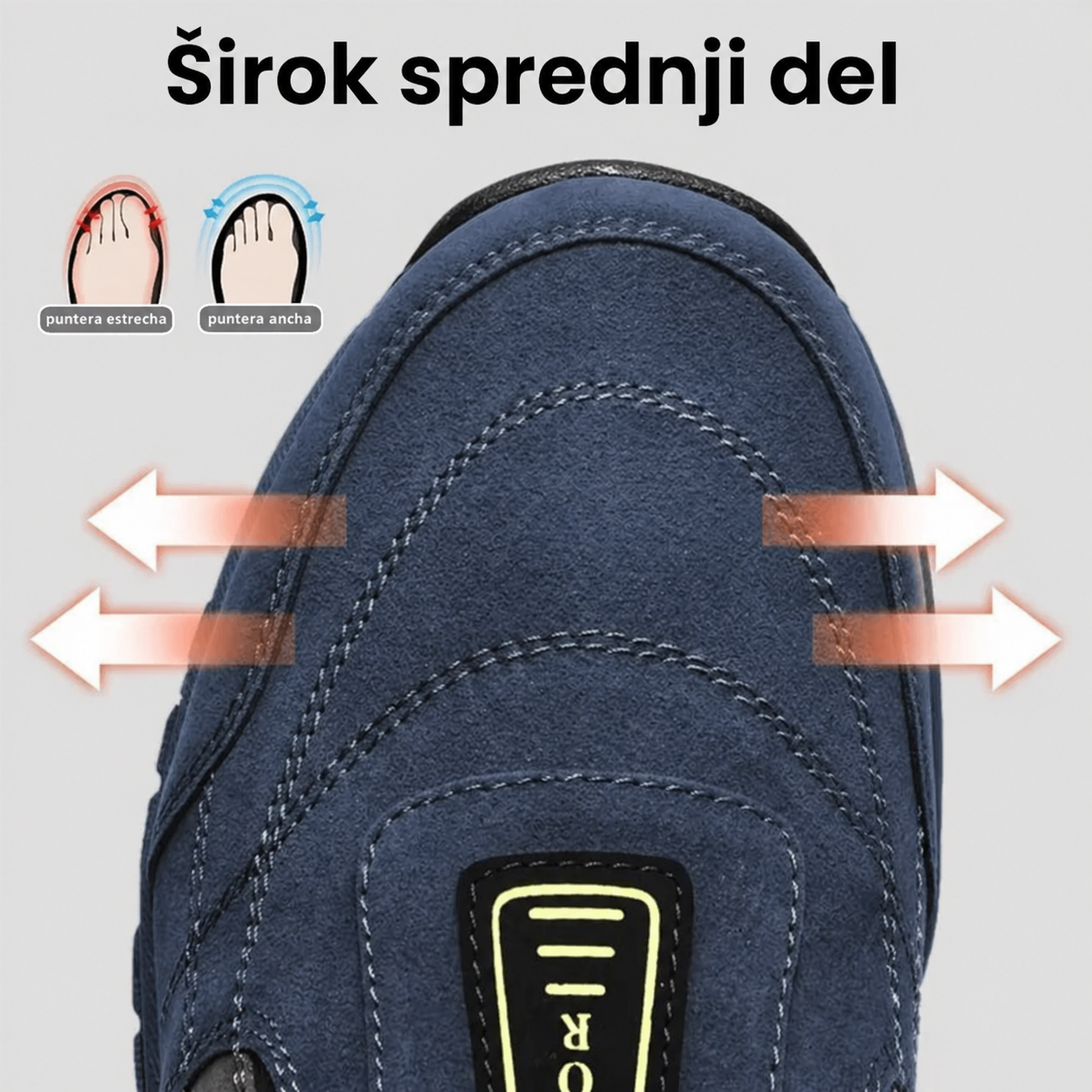 🔴Visokokakovostni čevlji iz semiša🦶Blajšajo bolečine v stopalih in plantarni fasciitis - Vodoodporni in nedrseči✅Celoten izbor velikosti