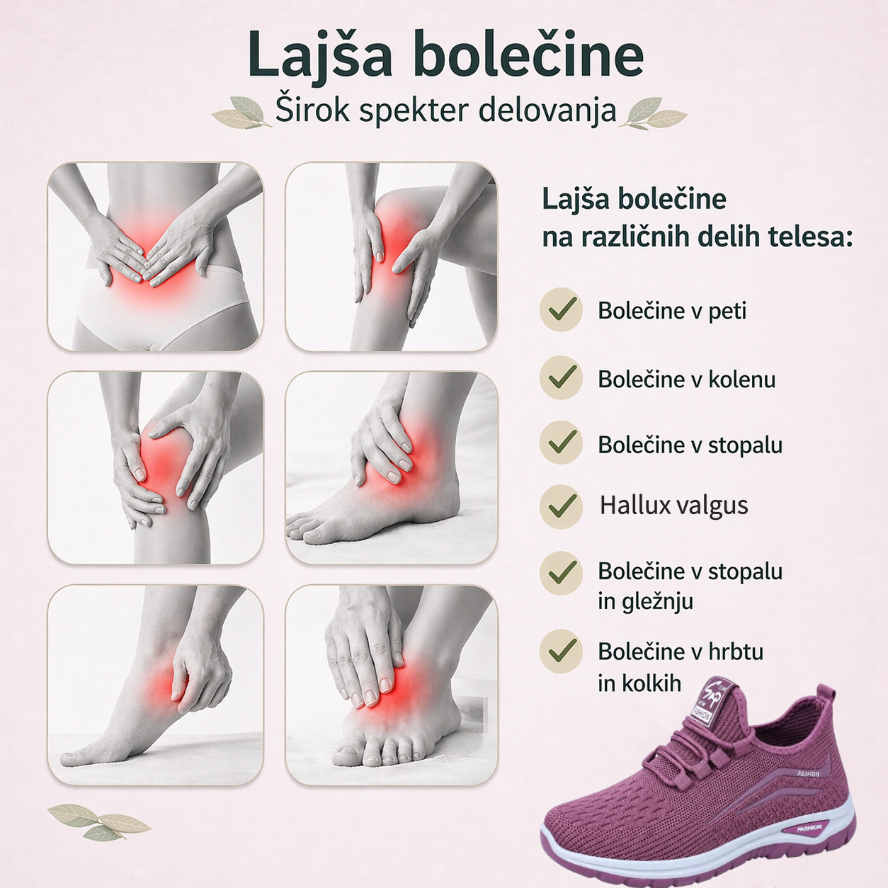 🎁Posebna ponudba: 50 %⏰ Ergonomski ortopedski čevlji - Podpora za lok 👞 Enostavno lajšanje bolečin v stopalih
