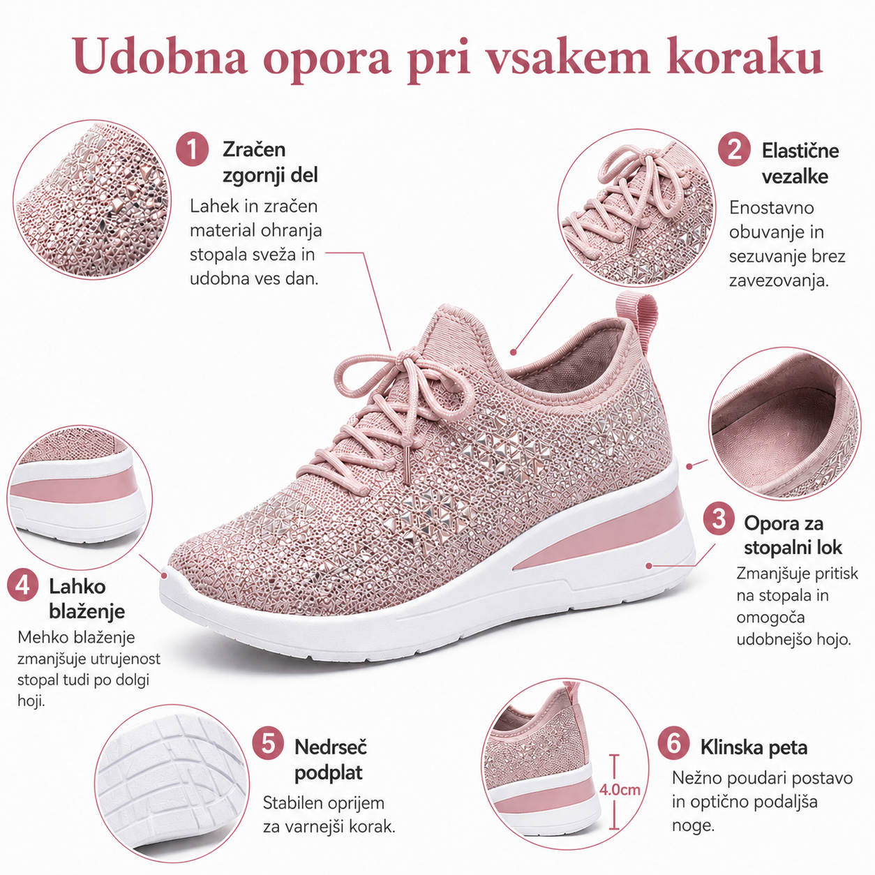 🔥 50 % POPUSTA še danes – Ne zamudite! ⏰ Ergonomsko oblikovani ortopedski čevlji – s podporo za stopalni lok 👞 Brez napora lajšajte bolečine v stopalih