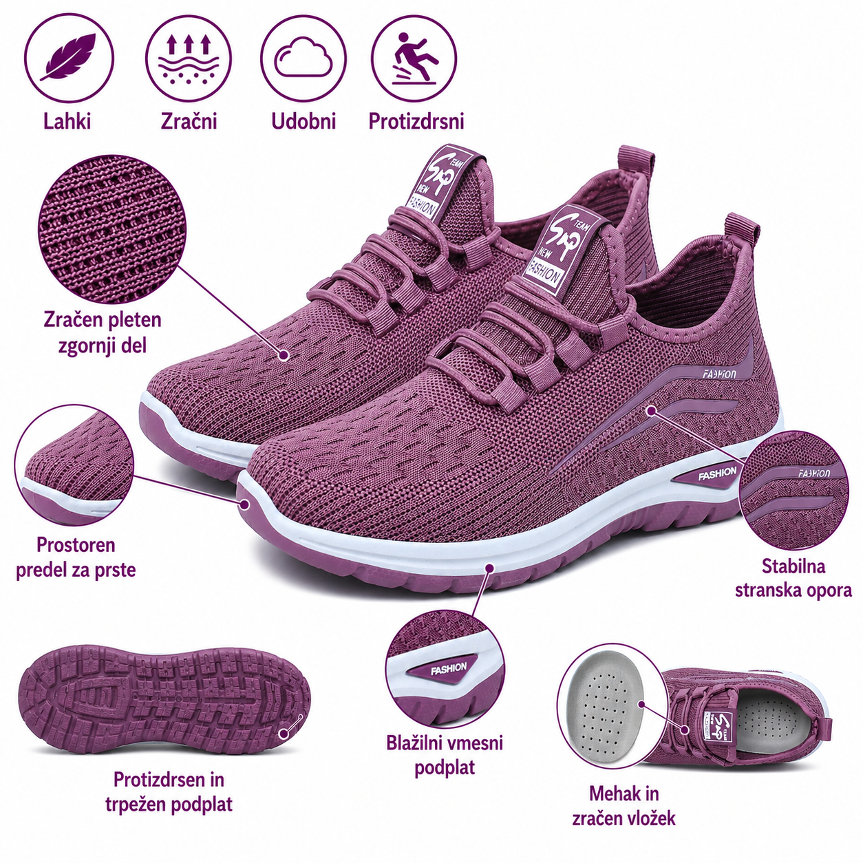 🎁Posebna ponudba: 50 %⏰ Ergonomski ortopedski čevlji - Podpora za lok 👞 Enostavno lajšanje bolečin v stopalih