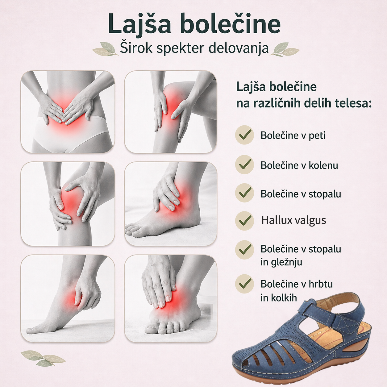 🔥Časno omejen 50 % popust! Poletni ortopedski sandali, ergonomsko oblikovani za udobje in lajšanje bolečin✅