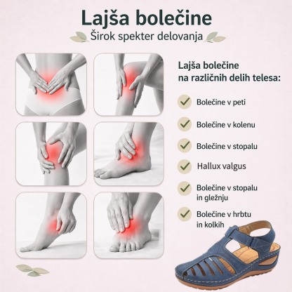 🔥Časno omejen 50 % popust! Poletni ortopedski sandali, ergonomsko oblikovani za udobje in lajšanje bolečin✅