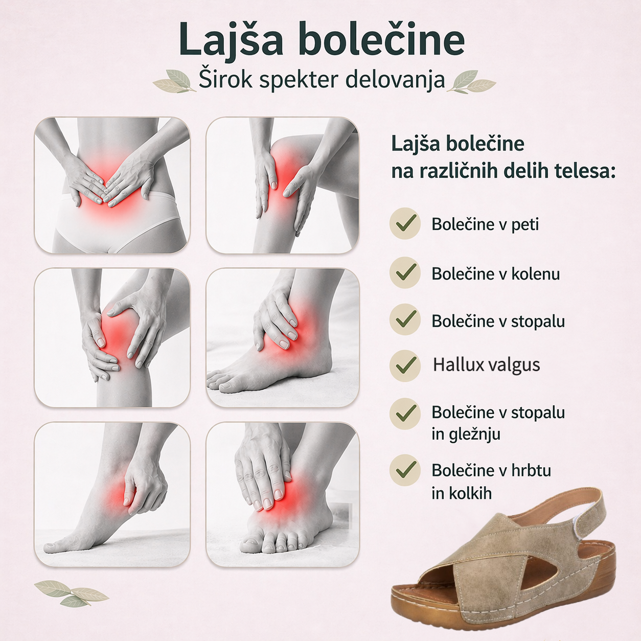 🔥 Danes za polovično ceno – ne zamudite! Ergonomski ortopedski poletni sandali ✅ Lajšanje bolečin, udobni in zračni; nastavljiv dizajn z ježkom ✅