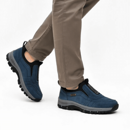 🔷Luksuzni moški ortopedski čevlji iz semiša, enostavni za obuvanje in sezuvanje brez sklanjanja 🦶Podpora za lok, lajšanje bolečin