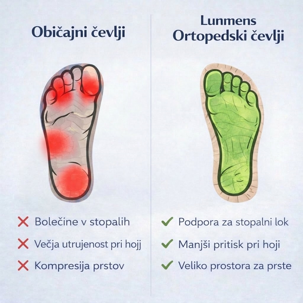 Moški ortopedski semiš čevlji 🦶 Podpora stopalnega loka za lajšanje bolečin. 💧 Vodoodporni in nedrseči. ✅ Enostavno obuvanje in sezuvanje brez sklanjanja.