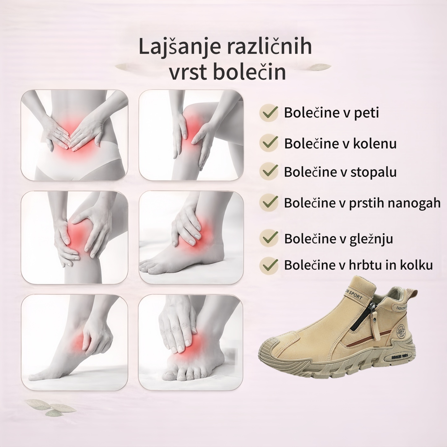 🔥 50 % popusta danes – ne zamudite! Holious® 🐂 Italijanski ročno izdelani ortopedski čevlji ✅ Lajšajo bolečine v stopalih