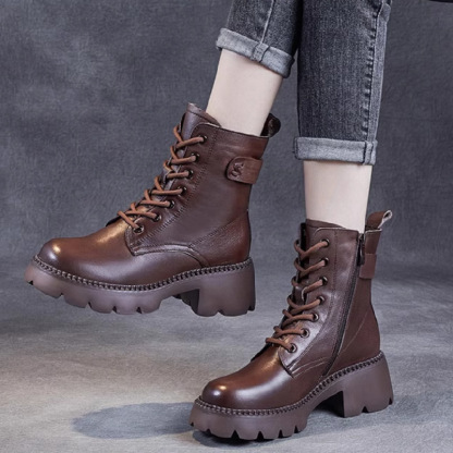 [🎁Halloween Special - danes 50% popust] Ergonomsko oblikovani ženski usnjeni škornji - preprečite večino bolezni stopal 👞Izbran material iz kravjega usnja