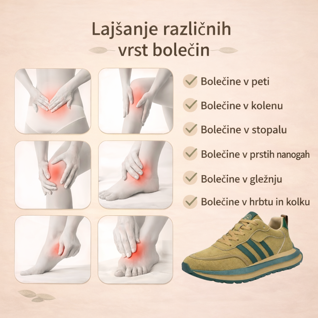 holious® Ortopedski udobni semiš čevlji ✅razbremenijo stopala in so nedrseči za varno hojo | 🎁DANES −50%