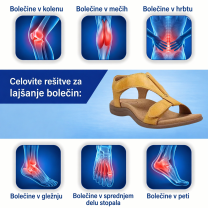 🔥Časno omejen 50 % popust! Poletni ortopedski sandali, ergonomsko oblikovani za udobje in lajšanje bolečin✅
