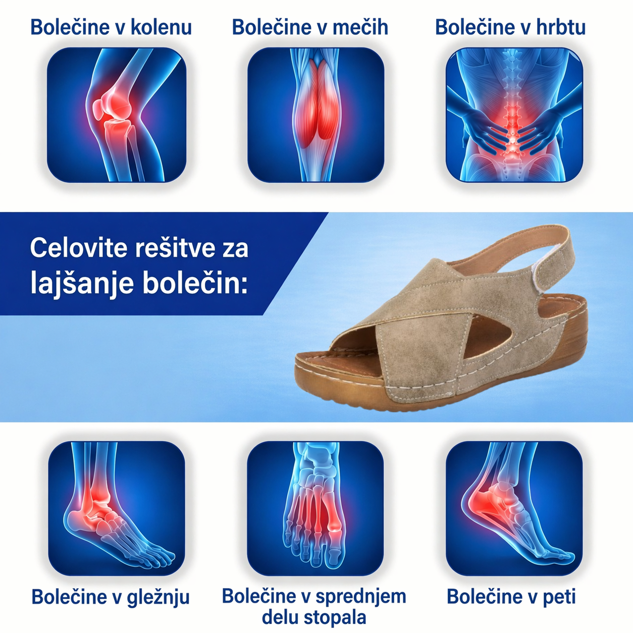 🔥Časno omejen 50 % popust! Poletni ortopedski sandali, ergonomsko oblikovani za udobje in lajšanje bolečin✅