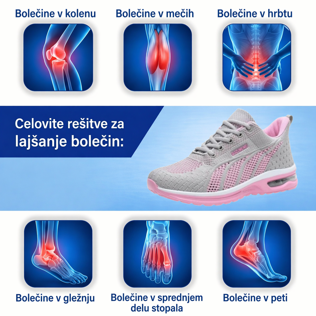 🔥 50 % POPUSTA še danes – Ne zamudite! ⏰ Ergonomsko oblikovani ortopedski čevlji – s podporo za stopalni lok 👞 Brez napora lajšajte bolečine v stopalih