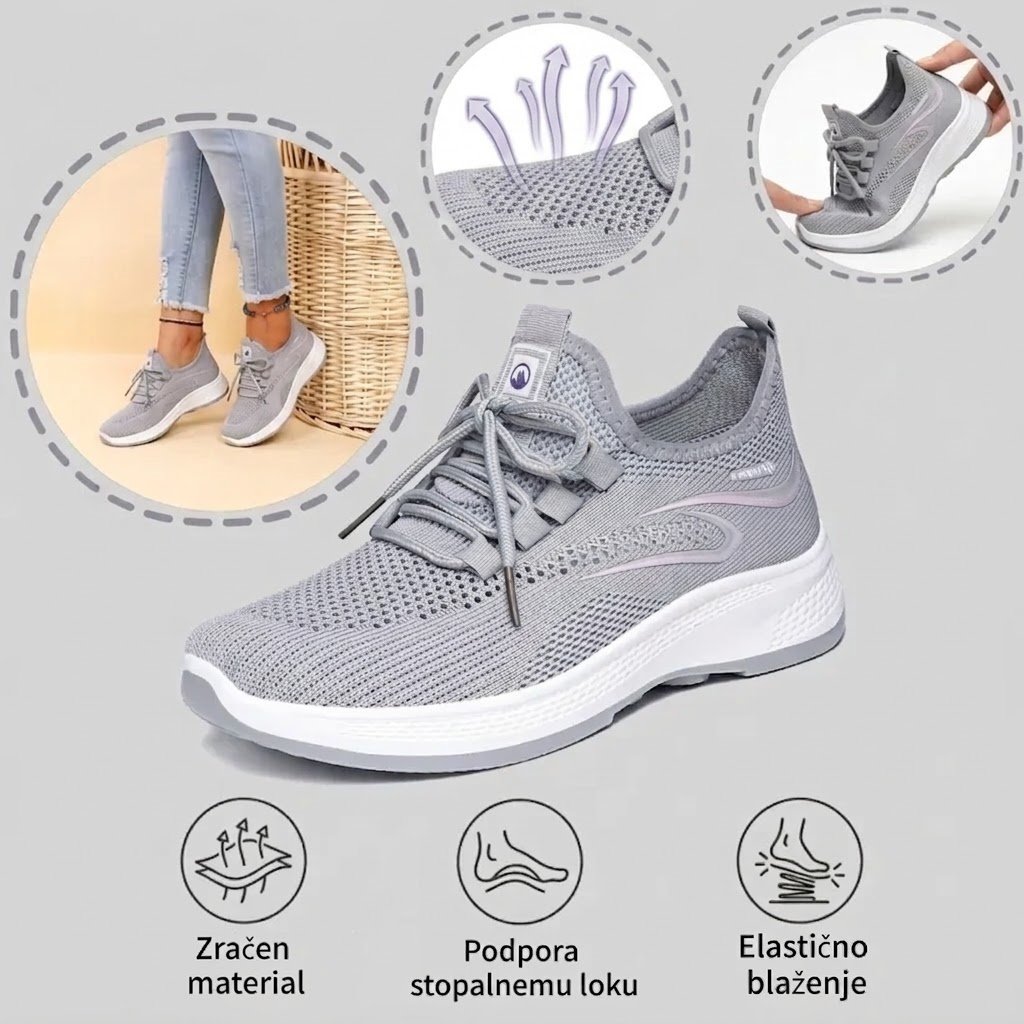⏰ Zadnji dan – 50 % popust! Ne zamudite! Ergonomsko oblikovani ortopedski čevlji z blaženjem udarcev. ✅ Zdravi ortopedski čevlji, zasnovani posebej za evropske ženske.