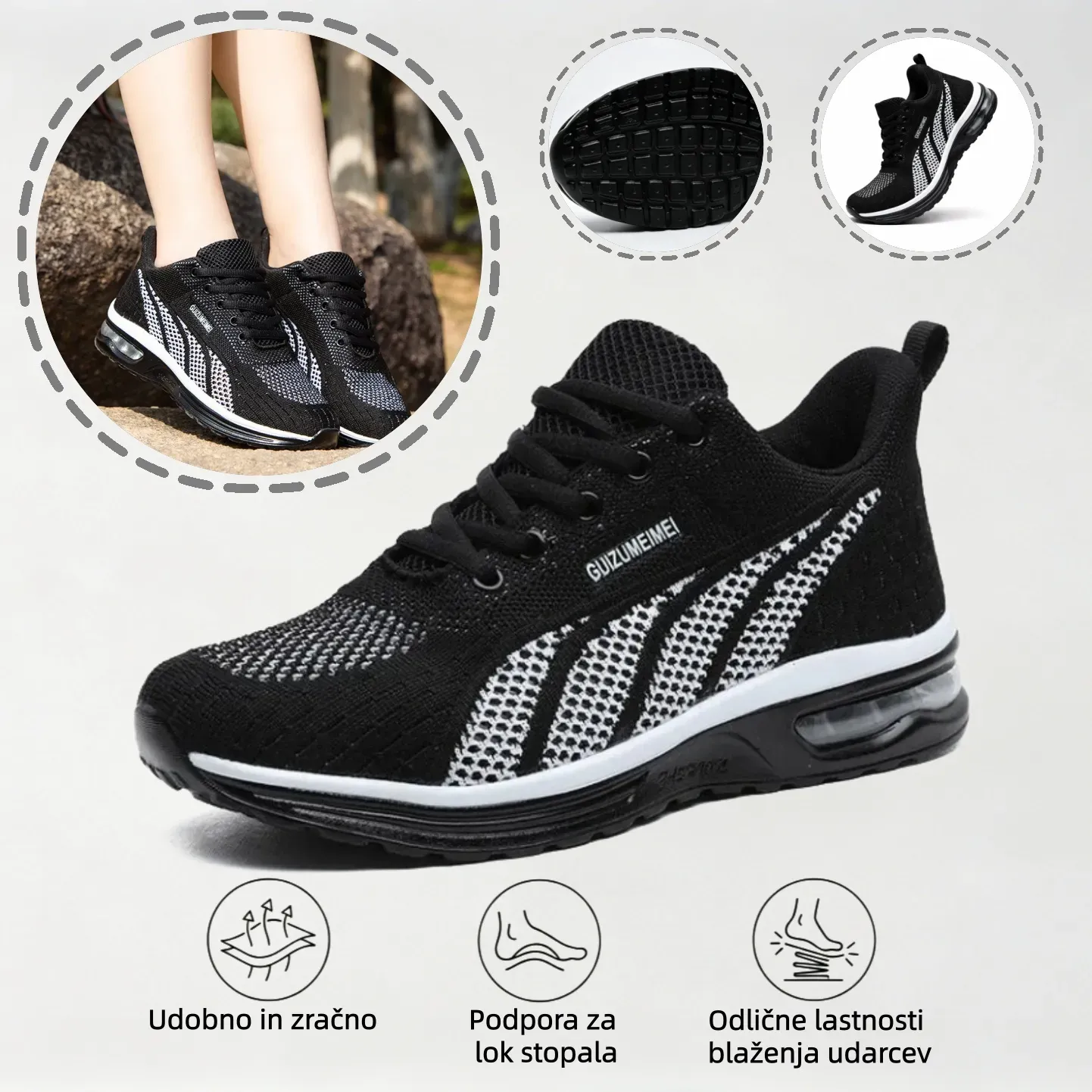 🔥 50 % POPUSTA še danes – Ne zamudite! ⏰ Ergonomsko oblikovani ortopedski čevlji – s podporo za stopalni lok 👞 Brez napora lajšajte bolečine v stopalih