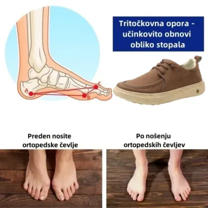 🎉 50 % POPUSTA danes – ponudba kmalu poteče! 🐂 Moški ortopedski čevlji: ročno izdelani iz pristnega avstralskega govejega usnja 👞 Podpora za stopalni lok – vodoodporni in nedrseči ✅ udobni za hojo