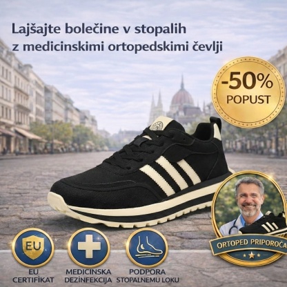 holious® Ortopedski udobni semiš čevlji ✅razbremenijo stopala in so nedrseči za varno hojo | 🎁DANES −50%