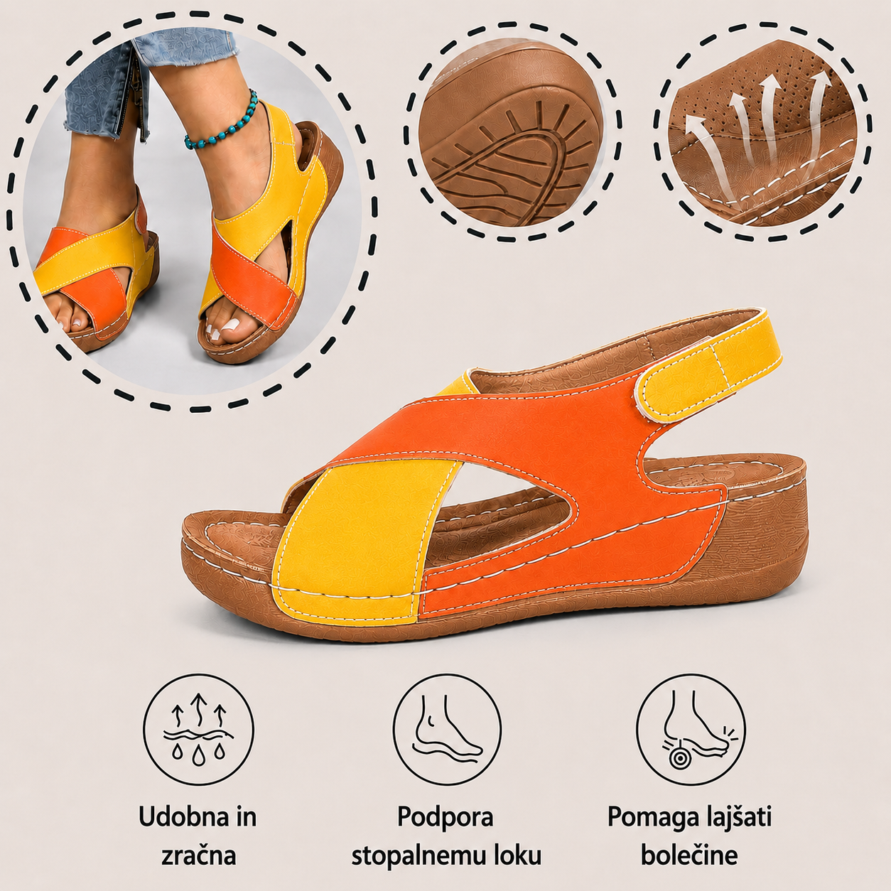 [🎁Danes za polovično ceno - ne zamudite] Ergonomsko oblikovani ortope