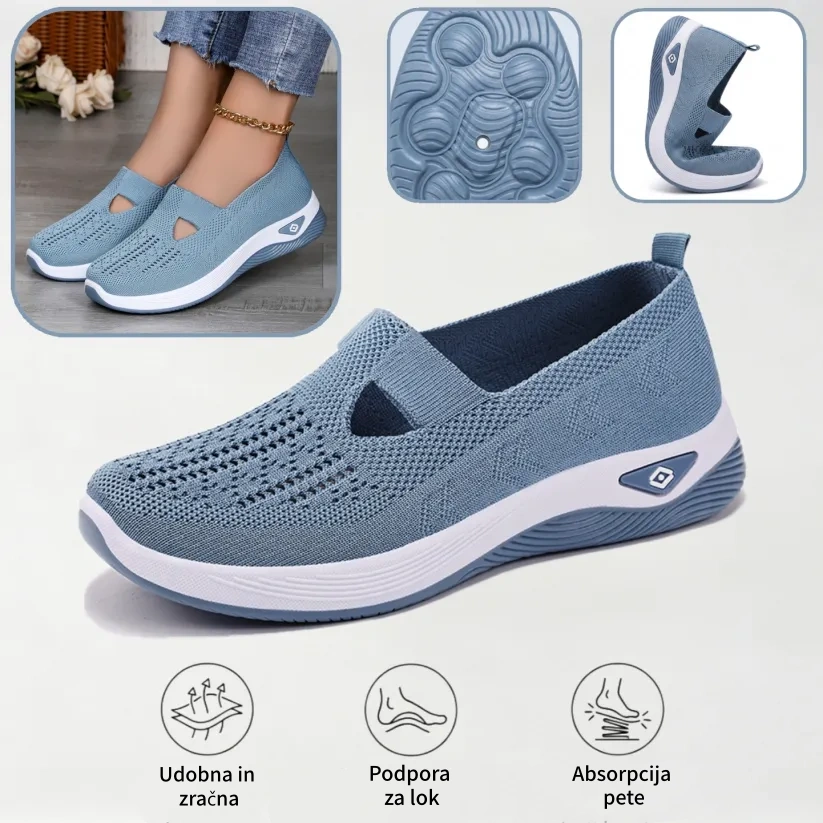 ⏰ 50% popusta 👟 Ergonomski poletni ortopedski čevlji | Zračna in lahka ✅ Lajša bolečine v stopalih | Enostavno obuvanje in slačenje