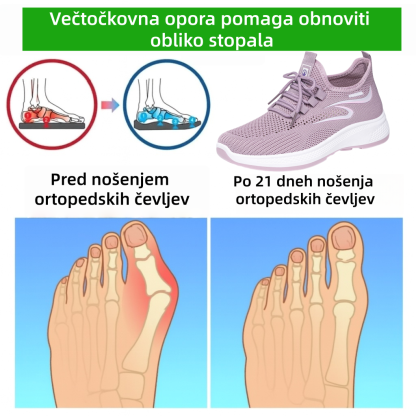 ⏰ Zadnji dan – 50 % popust! Ne zamudite! Ergonomsko oblikovani ortopedski čevlji z blaženjem udarcev. ✅ Zdravi ortopedski čevlji, zasnovani posebej za evropske ženske.