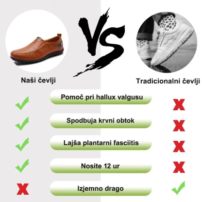 【🔥Danes 50 % popust - ne zamudite】Ergonomsko oblikovani ortopedski čevlji - vrhunsko usnje + ročno šivani👞