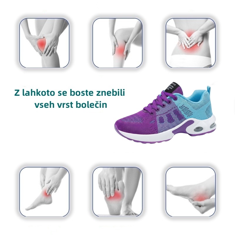 ⏰ Zadnji dan – 50 % popust! Ne zamudite! Ergonomsko oblikovani ortopedski čevlji z blaženjem udarcev. ✅ Zdravi ortopedski čevlji, zasnovani posebej za evropske ženske.