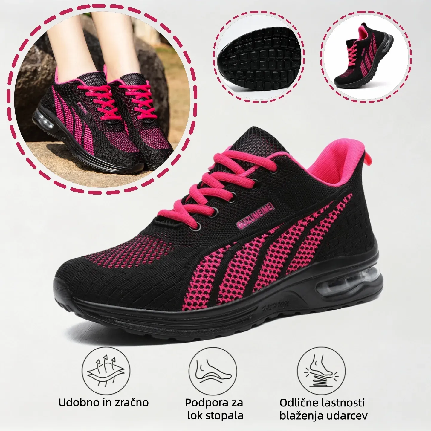 🔥 50 % POPUSTA še danes – Ne zamudite! ⏰ Ergonomsko oblikovani ortopedski čevlji – s podporo za stopalni lok 👞 Brez napora lajšajte bolečine v stopalih