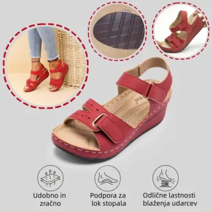 🔥 Ženski poletni ortopedski sandali | Ergonomsko oblikovana opora za stopalni lok – udobna za dolge sprehode | Nedrseči in zračni ✅