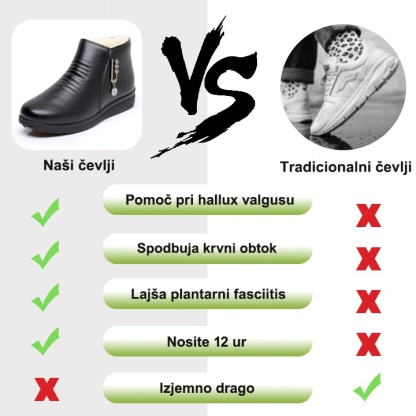 (🔥50% popust danes - ne zamudite te priložnosti) ⏰ - Mehki in udobni, originalni volneni ženski usnjeni čevlji (opora za lok - olajša hojo)